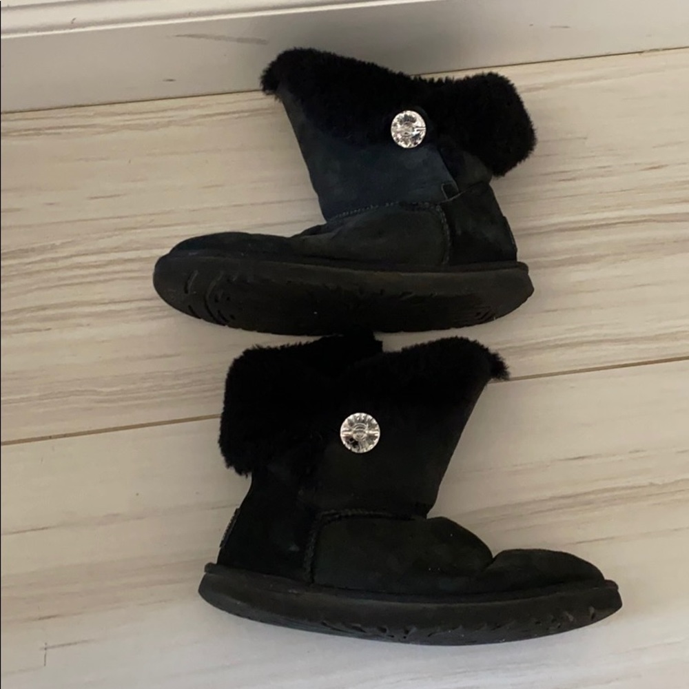 Ugg Bailey bling short shearling boots